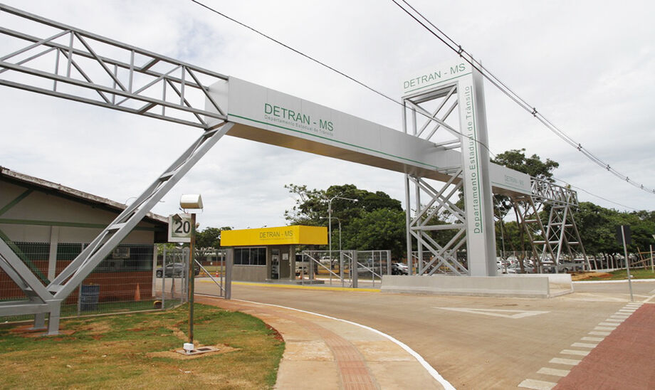 Sede do Detran em Campo Grande