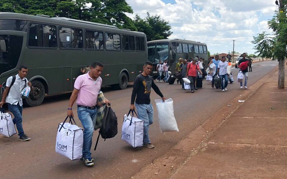 Refugiados venezuelanos estão ilegais no Estado