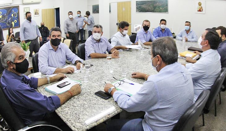 Reunião geral em Aquidauana teve a presença do governador, Reinaldo Azambuja (PSDB)