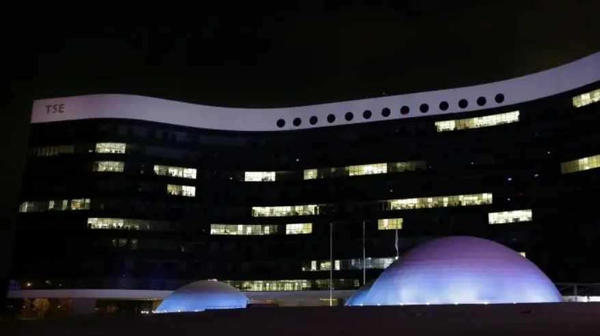 Fachada do Tribunal Superior Eleitoral, em Brasília