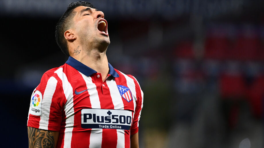 O atacante Luiz Suárez, do Barcelona
