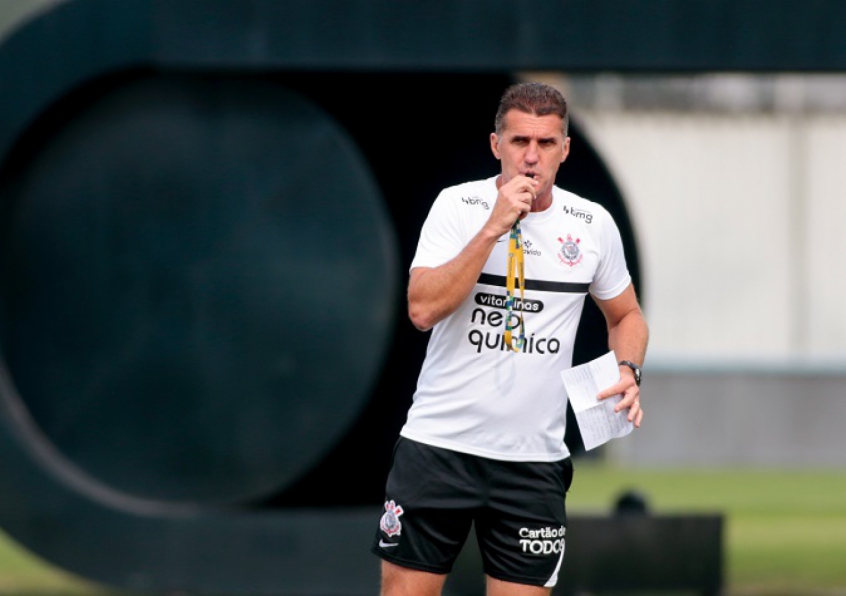 O técnico do Corinthians, Vagner Mancini
