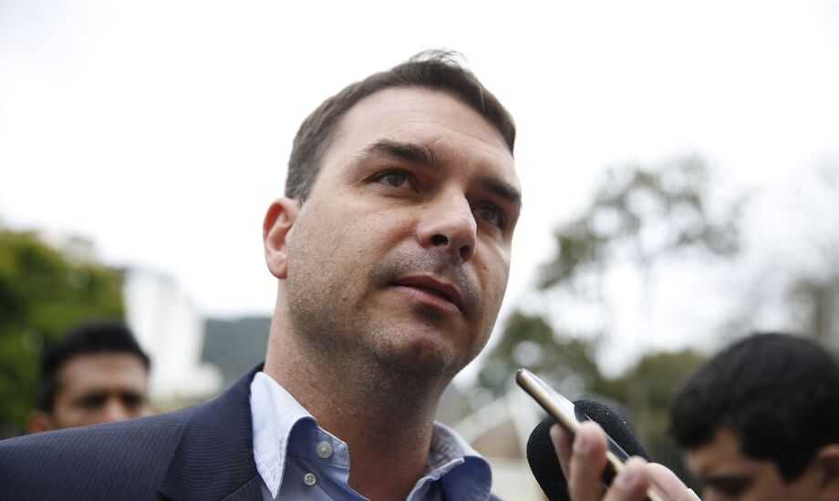 O senador Flávio Bolsonaro (Podemos-RJ)