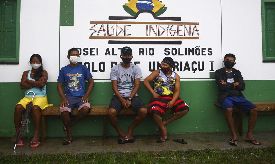 Vacinação em Tabatinga.