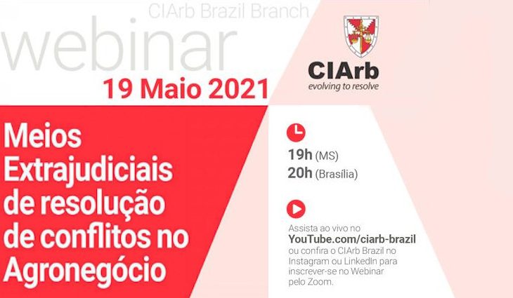 Webinar Meios Extrajudiciais de Resolução de Conflitos no Agronegócio