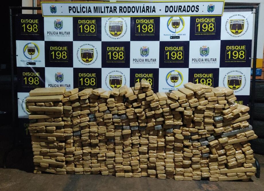 Maconha apreendida