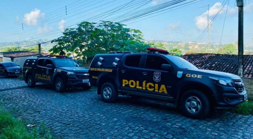 Polícia de Pernambuco que desencadeou a operação