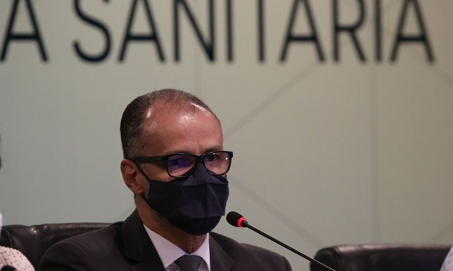 O diretor-presidente da Agência Nacional de Vigilância Sanitária (Anvisa), Antonio Barra Torres