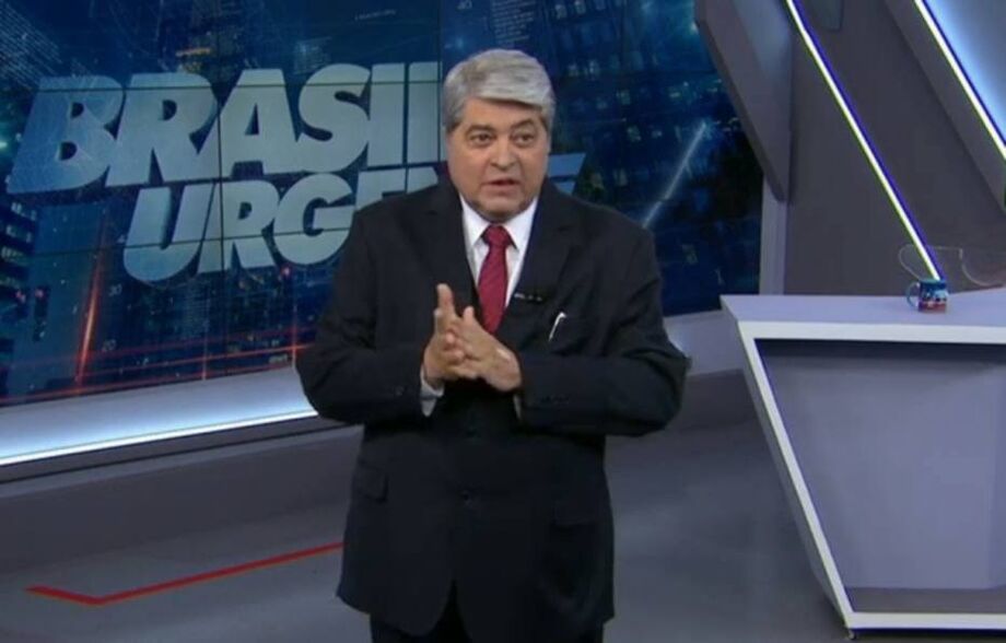 O apresentador José Luiz Datena