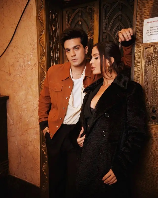 Luan Santana e a modelo e DJ norte-americana Natalía Barulích em 'Morena'