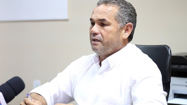 O candidato a vice-prefeito de Sidrolândia, Moacyr do Vacaria