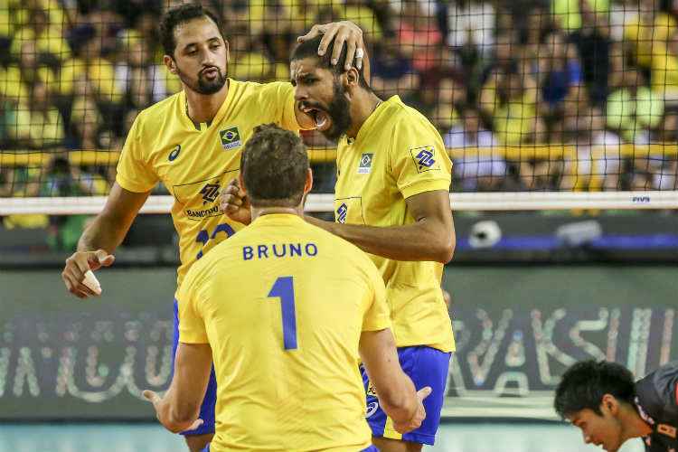 O Brasil assume a liderança da Liga das Nações.