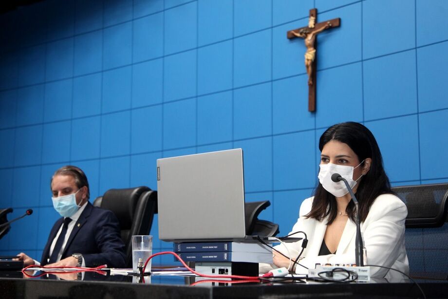 A subsecretária, Luciana Azambuja