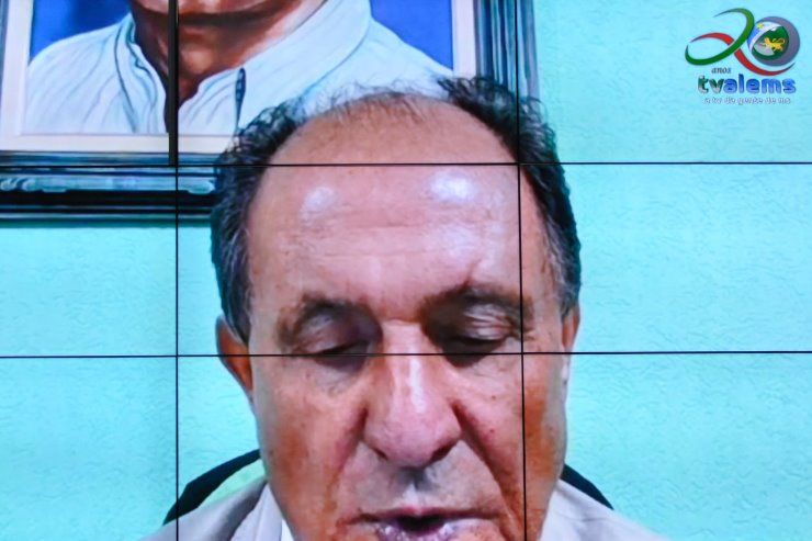 Os deputados Zé Teixeira (DEM)
