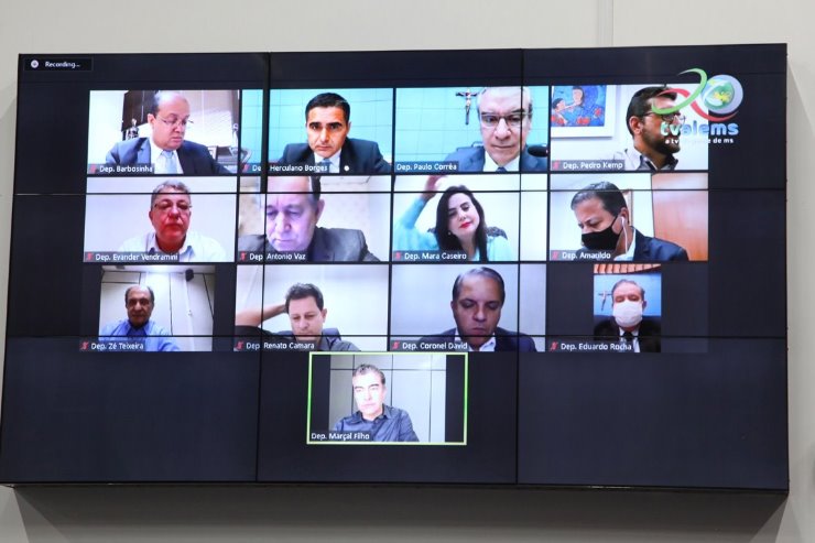 Sessões são virtuais e podem ser acompanhadas pelo Youtube ou Facebook da Casa de Leis