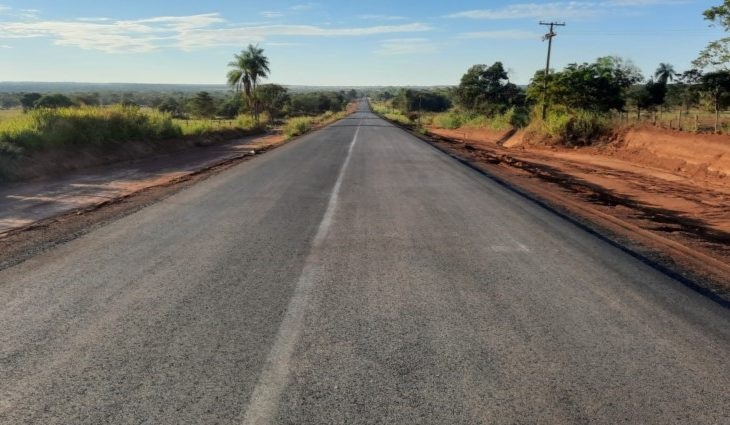 A obra já está com mais de 40% de execução e contará também com drenagem e sinalização em toda extensão da pista