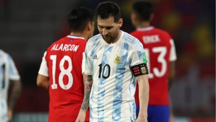 Messi lamenta empate da Argentina com o Chile pelas Eliminatórias