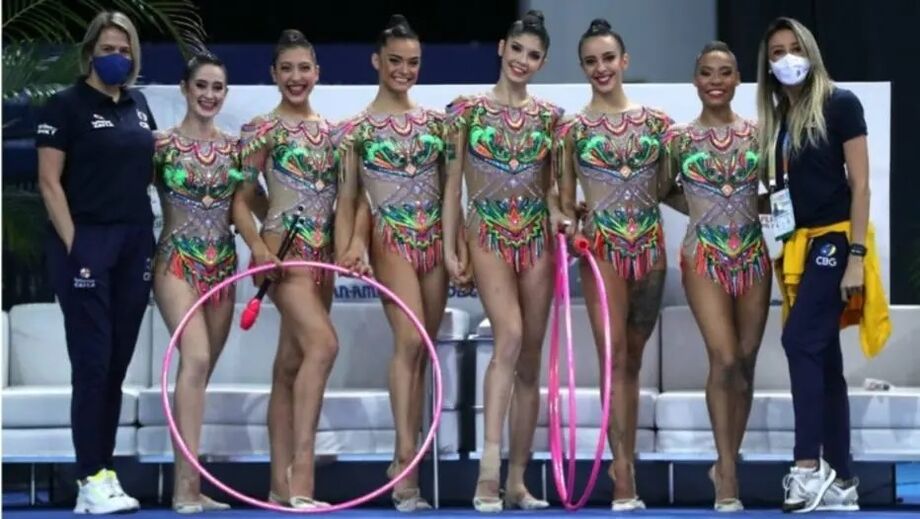 Seleção de ginástica rítmica conquista vaga na Olimpíada de Tóquio