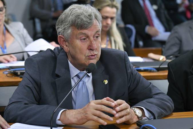 O senador Luiz Carlos Heinze (PP-RS)