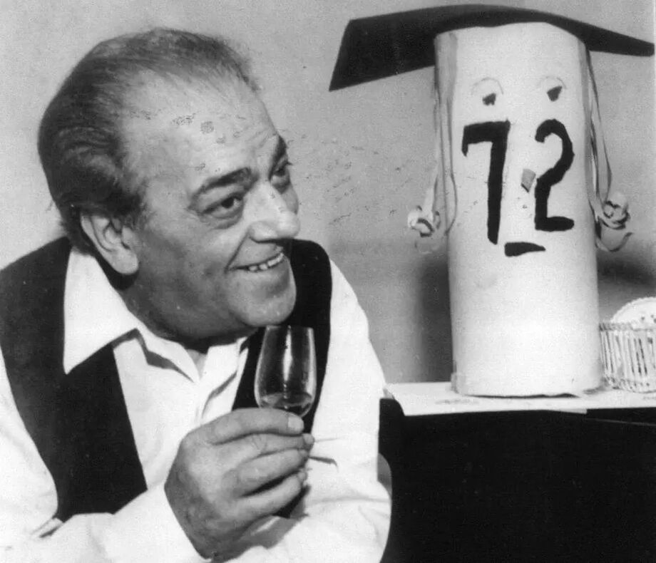 Heitor Villa-Lobos em foto de 1995