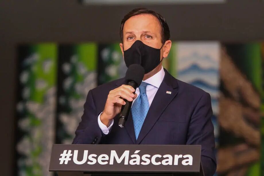 O governador de São Paulo, João Doria (PSDB)