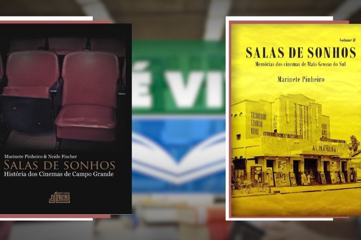 Livros sobre cinemas de MS abordados no programa estão à venda na Casa do Artesão