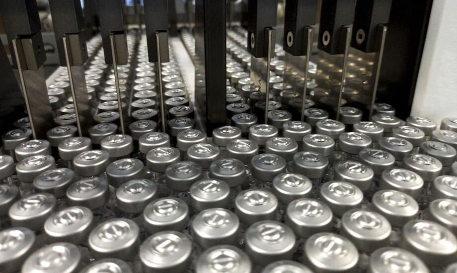 A matéria-prima permitiu a produção de 5 milhões de doses