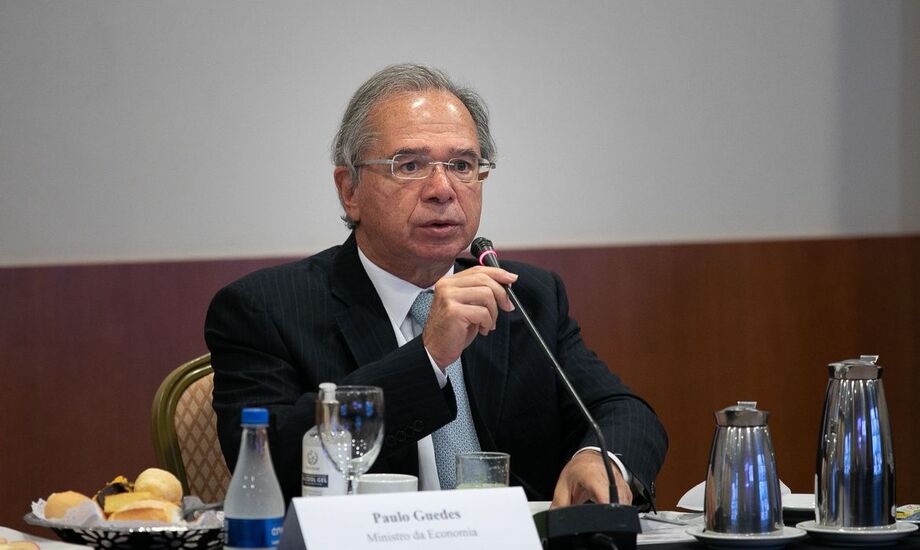 O ministro da Economia, Paulo Guedes