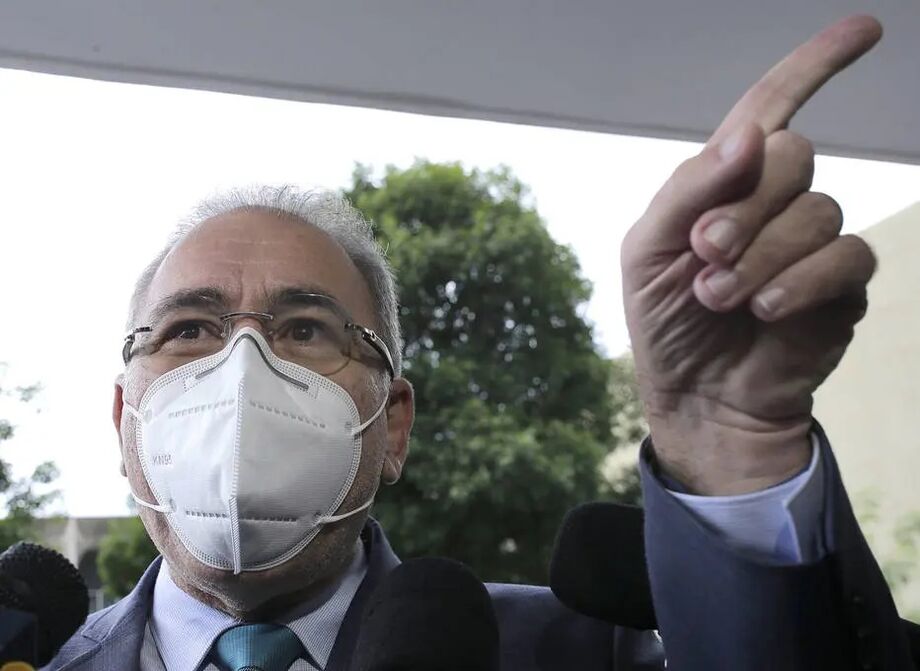 O ministro da Saúde, Marcelo Queiroga