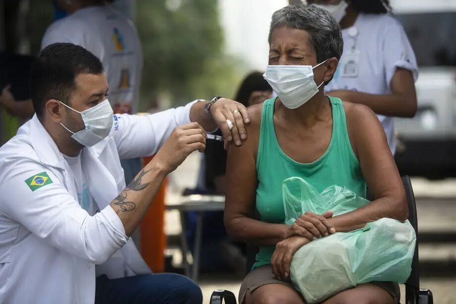 Campanha de vacinação na cidade do Rio de Janeiro