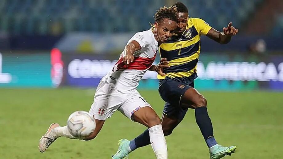 Equador abre 2 a 0, cede empate ao Peru e fica em situação ruim na Copa América