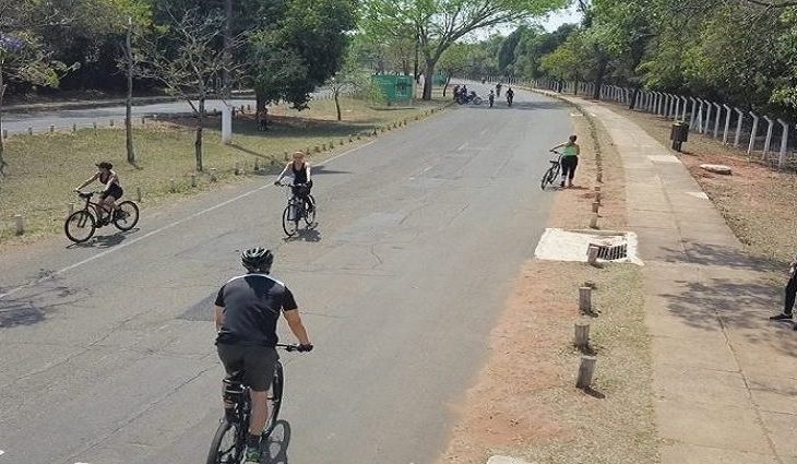 Durante a pandemia da Covid-19, o objetivo da administração estadual foi ampliar o espaço reservado à prática de atividade física