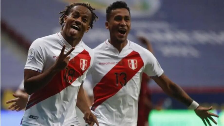 Carrillo marca e Peru derrota a Venezuela