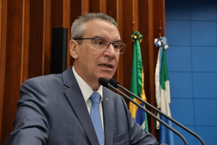 Presidente da Assembleia Legislativa de Mato Grosso do Sul (ALEMS), o deputado estadual Paulo Corrêa (PSDB)