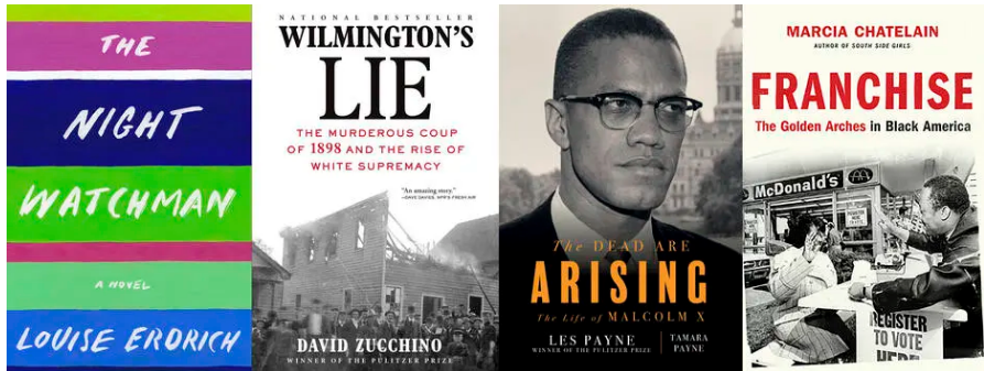 Alguns dos livros vencedores do Pulitzer 2021