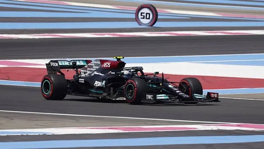 O finlandês Valtteri Bottas fez o melhor tempo no primeiro treino no circuito de Paul Ricard