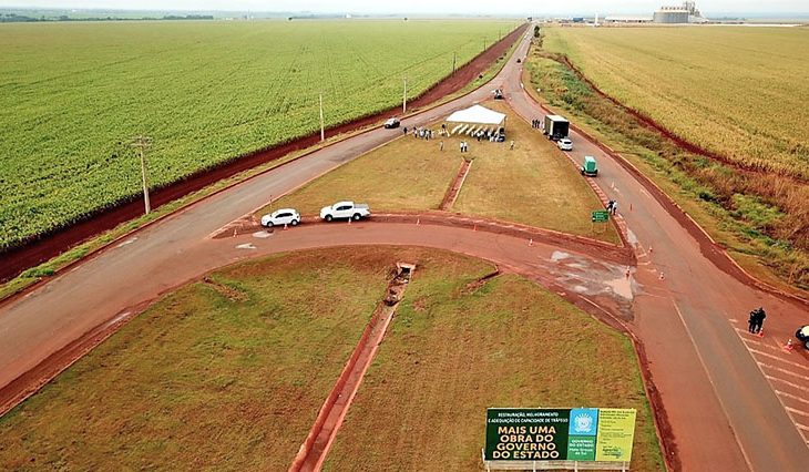 Integração e logística serão legados de obras lançadas em Sidrolândia