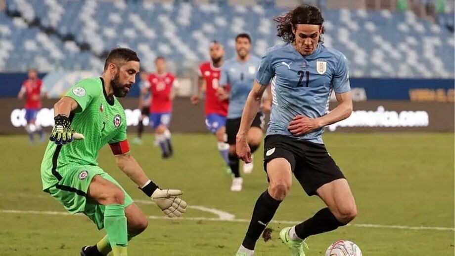 Uruguai e Chile ficam no 1 a 1 pela Copa América