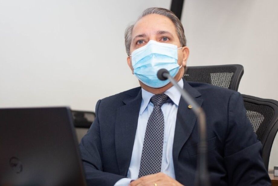 Deputado Coronel David durante sessão mista na Assembleia Legislativa
