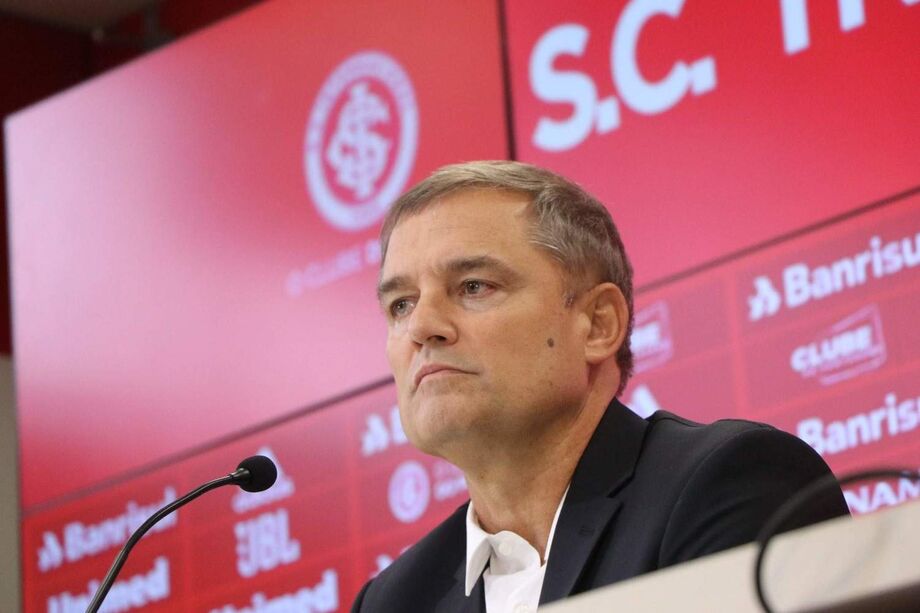 Diego Aguirre, técnico do Internacional