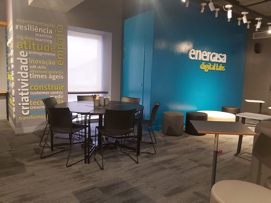 Grupo Energisa criou um espaço dedicado à inovação, criatividade, à troca de experiências entre seus colaboradores e também com parceiros e clientes