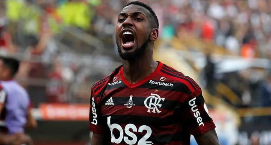 Gerson, meiocampista do Flamengo