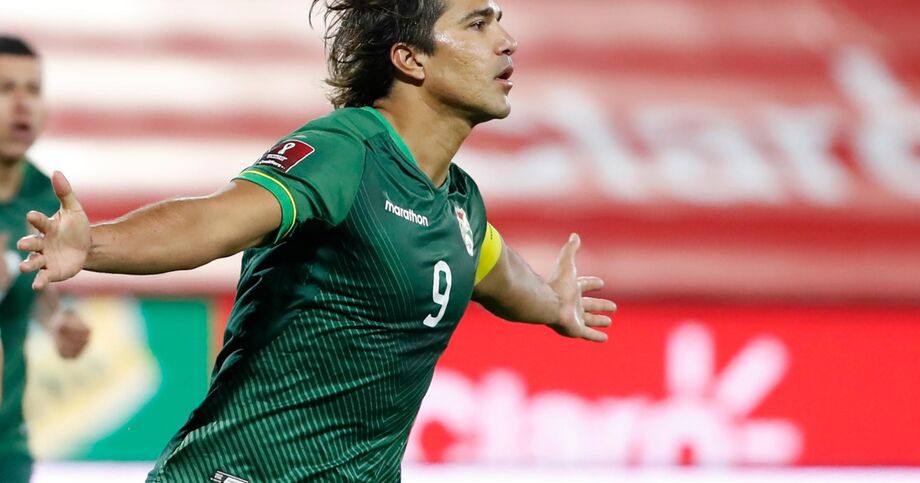 O atacante Marcelo Moreno