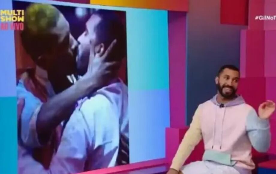 Gilberto durante o programa 'TVZ' no Multishow