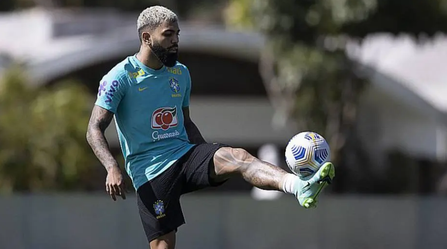 Gabriel Barbosa é um dos jogadores do Flamengo na Copa América