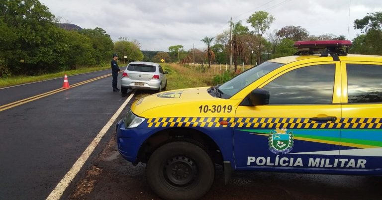 Viatura do Batalhão de Polícia Militar Rodoviária