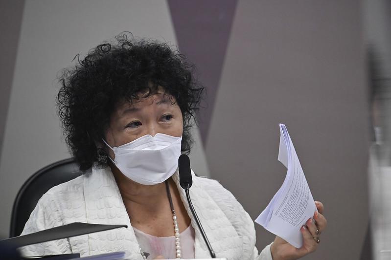 Médica Nise Yamaguchi em depoimento à CPI da Pandemia