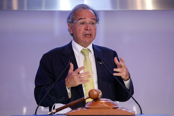O ministro da Economia brasileiro, Paulo Guedes.