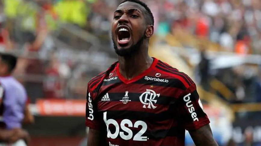 Gerson, meiocampista do Flamengo