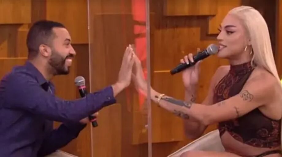 Gilberto e Pabllo Vittar no 'Encontro com Fátima Bernardes'